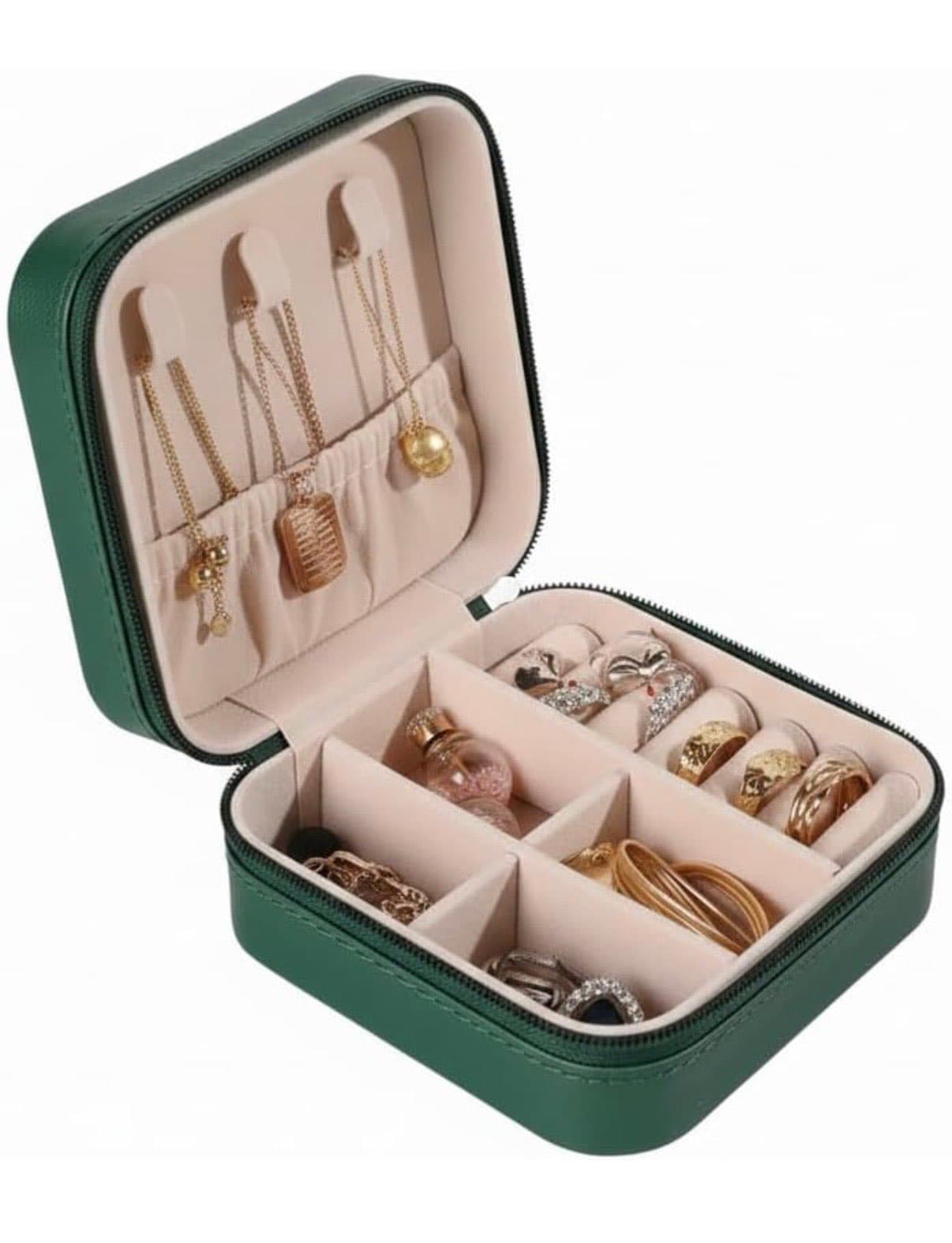 Dark green Jewellery organiser - Image 1