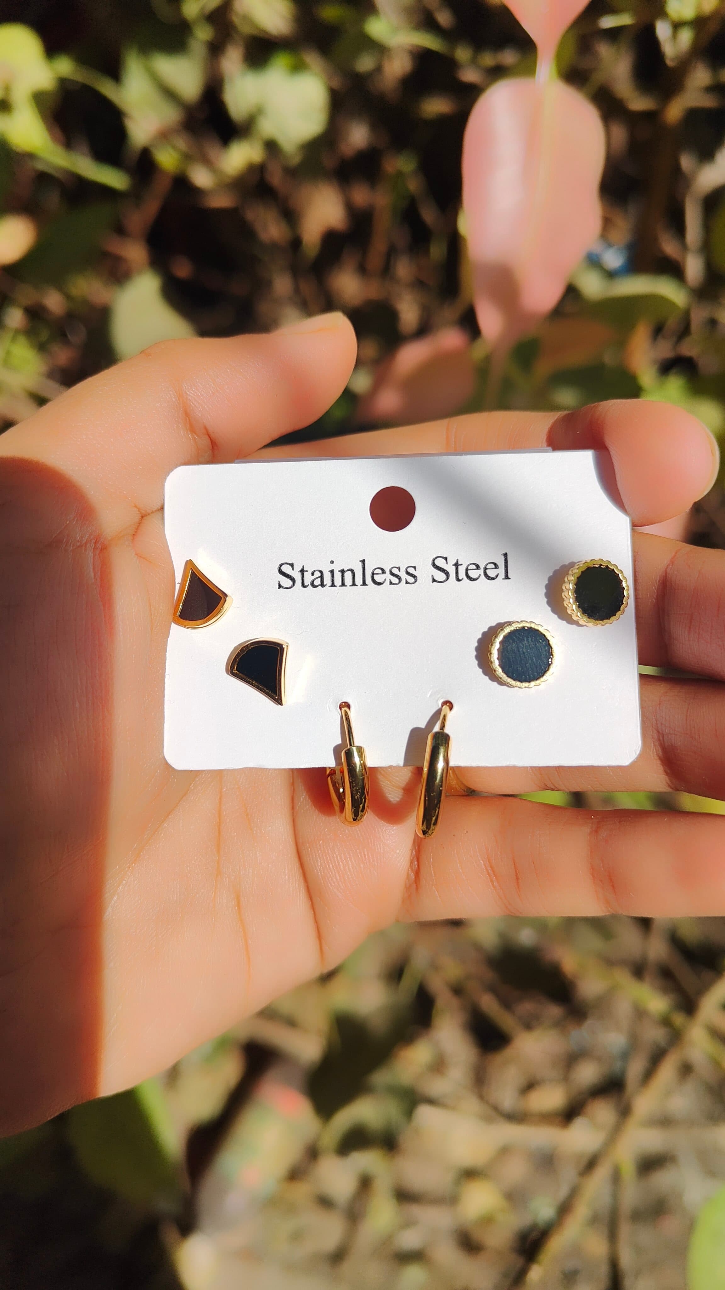 3 pair earrings - Thumbnail 2