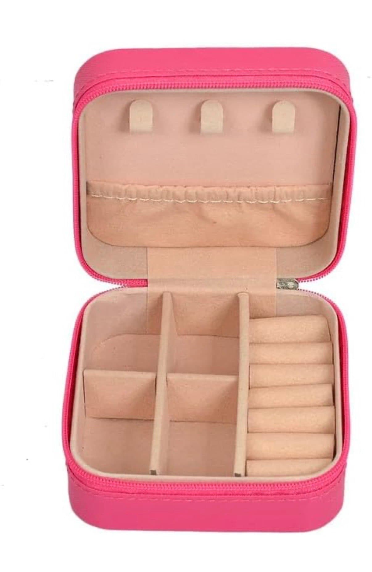 Hot pink jewellery organiser - Image 1
